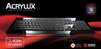 ACRYLUX Wireless KB009W-B/W �ڍ׃y�[�W��